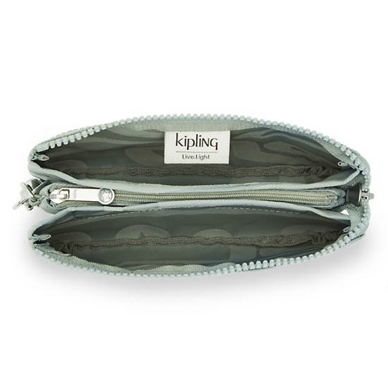 Kipling Creativity Large Printed Pouch Táska Türkiz | HU 2097UZ